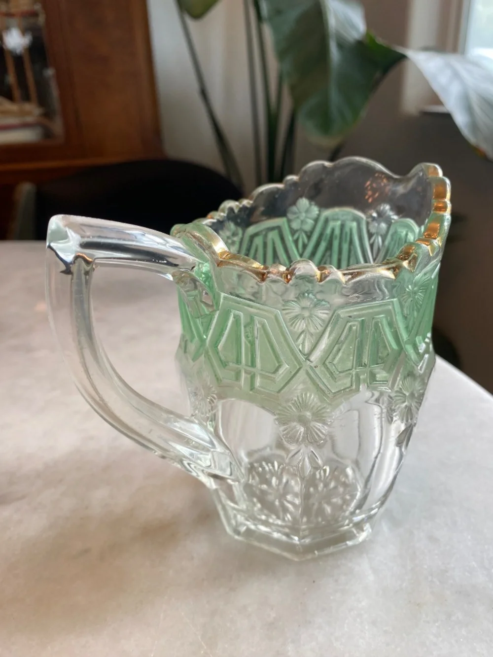 Vintage Butter Dish and Creamer Set